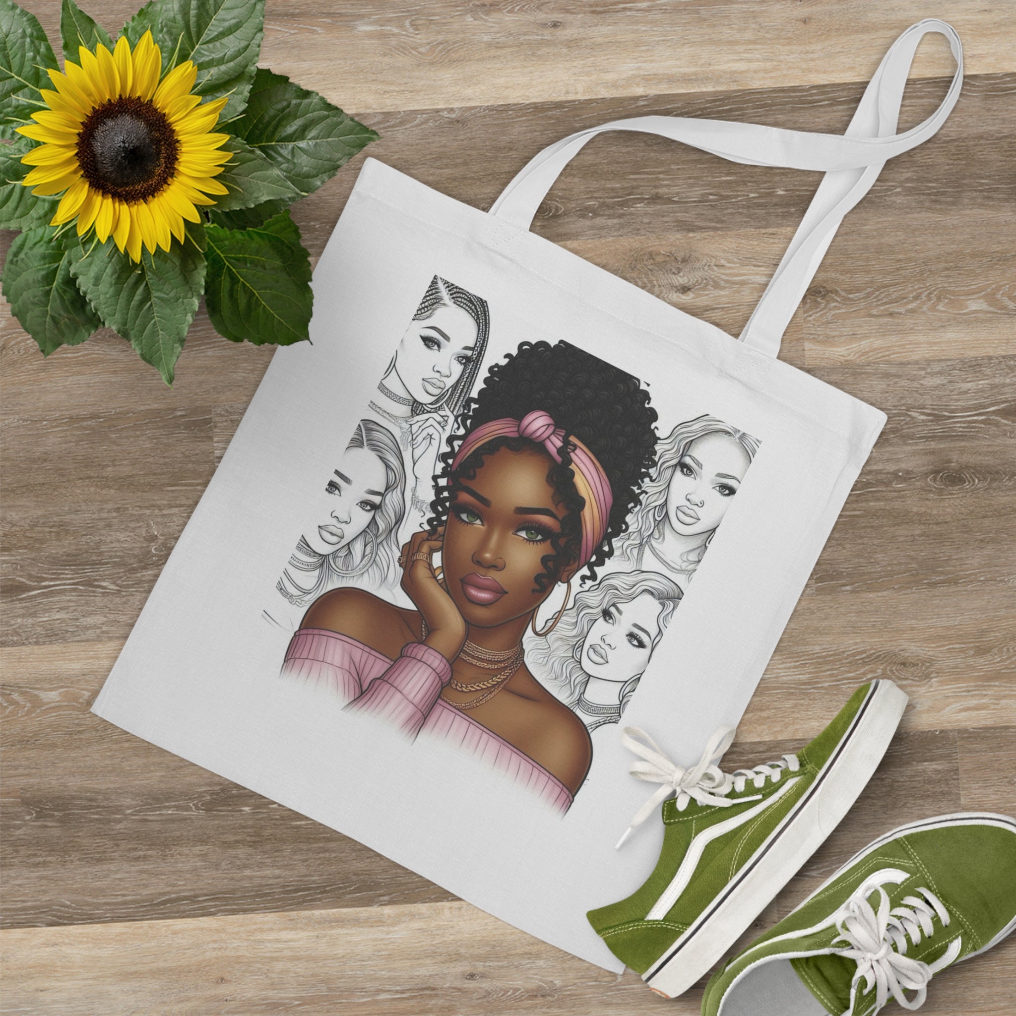 Tote Bag Personnalisé –   Inspiration Femmes Africaines