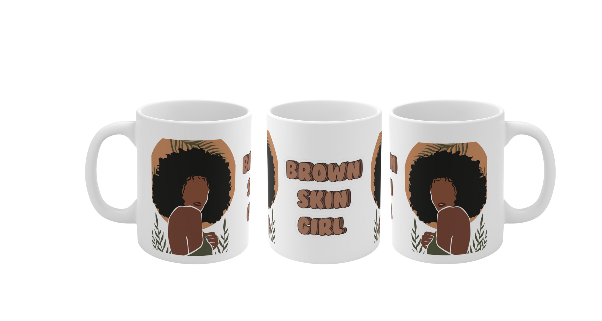 Mug Brown skin girl
